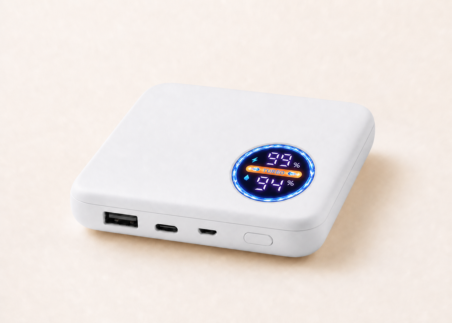 Halo White scented power bank