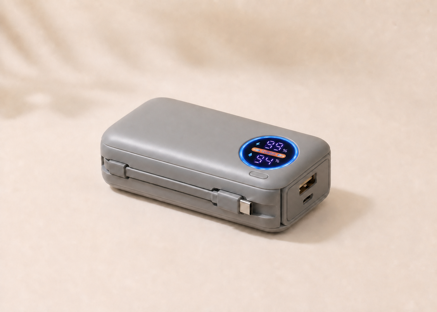 CableMate scented power bank with integrated cable